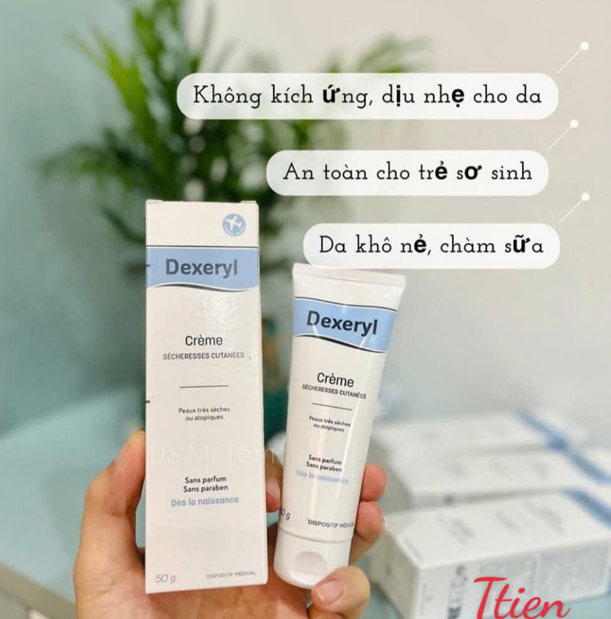 Kem bôi chàm sữa Dexeryl 50ml