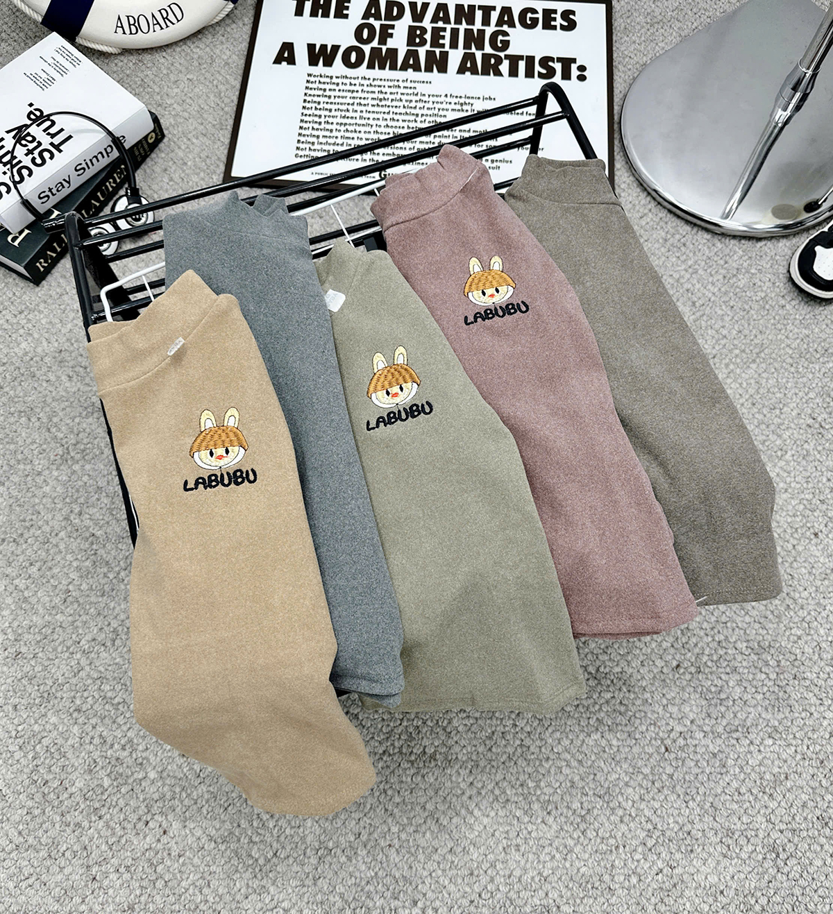 Áo giữ nhiệt Zip lông nhỡ