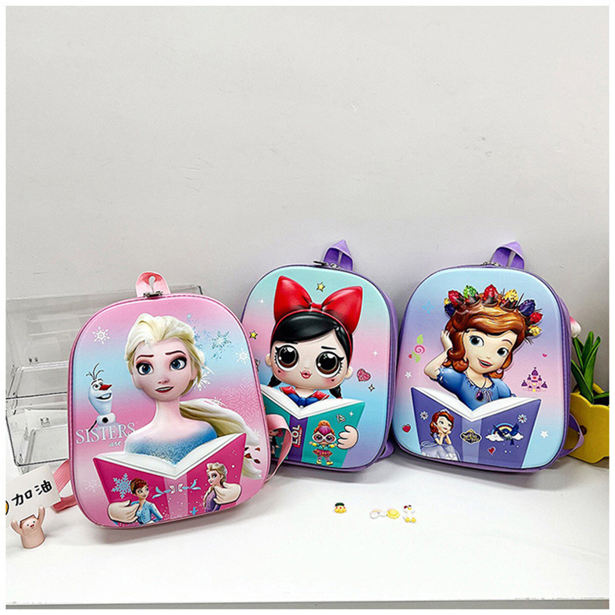 Ba lô trứng hình hoạt hình