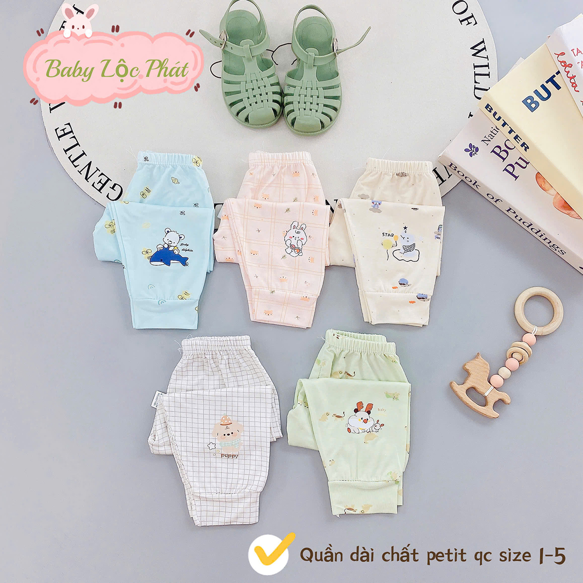 Quần dài sơ sinh đẹp 3