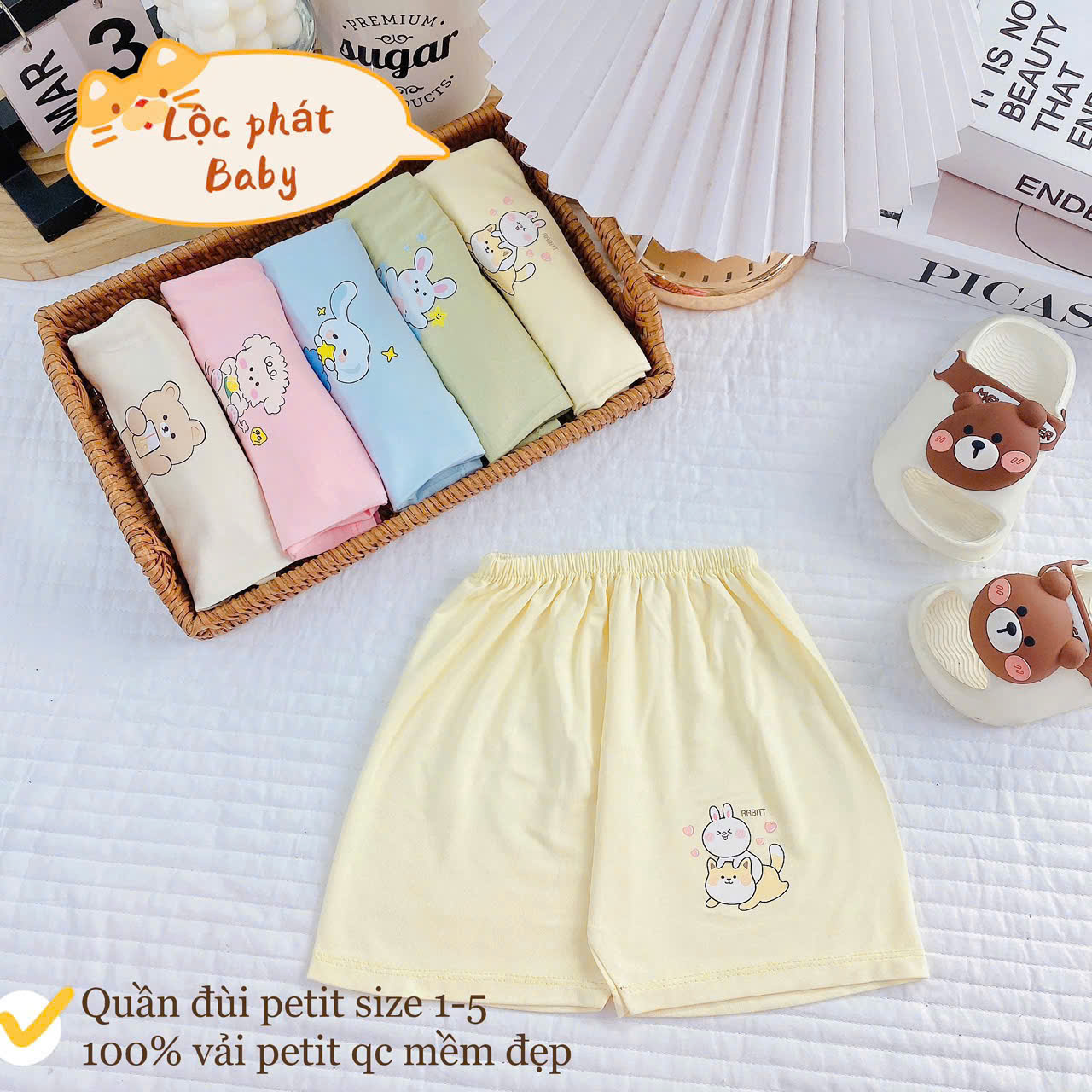 Quần đùi đẹp trơn