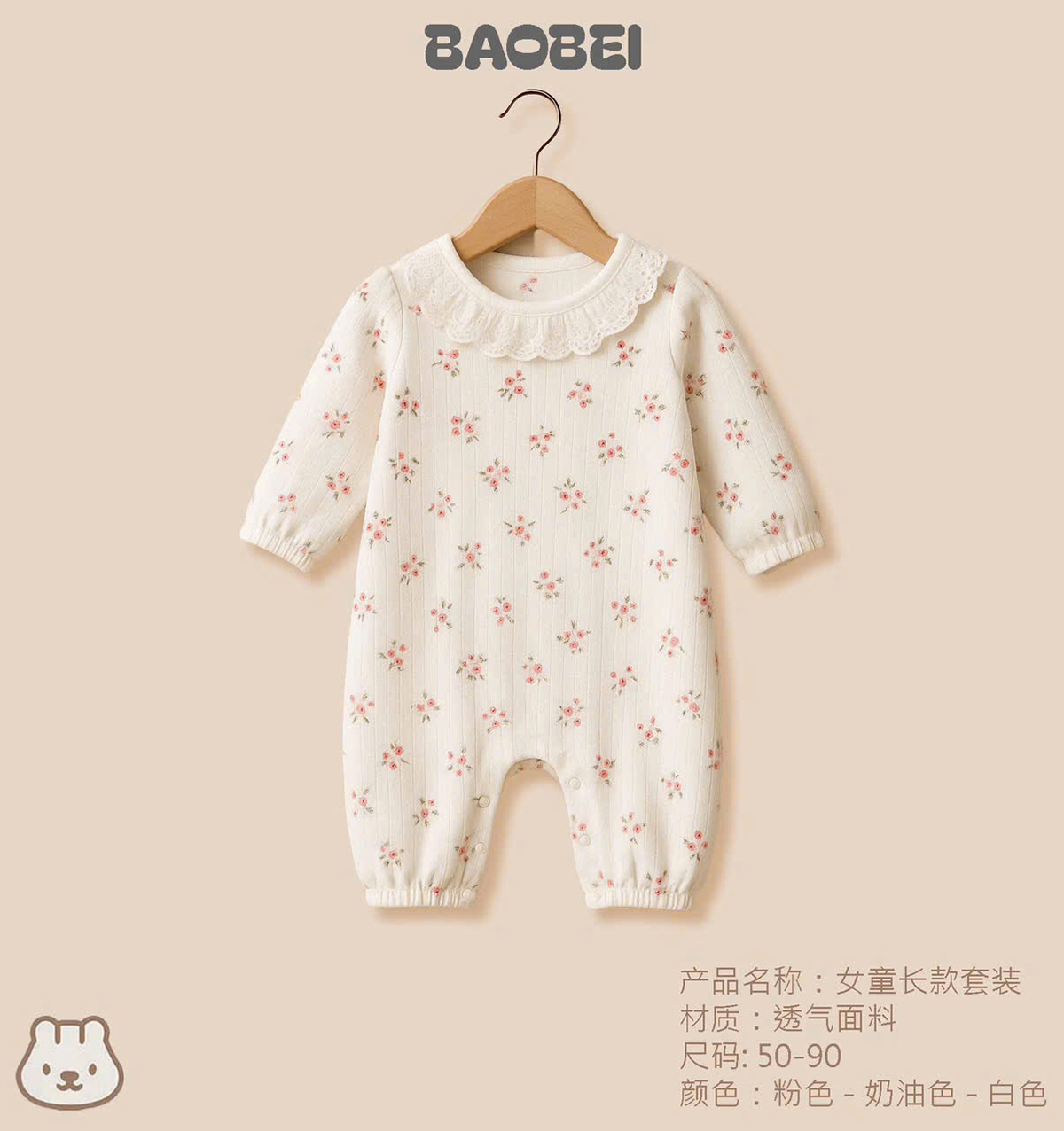 Body thông hơi bé gái