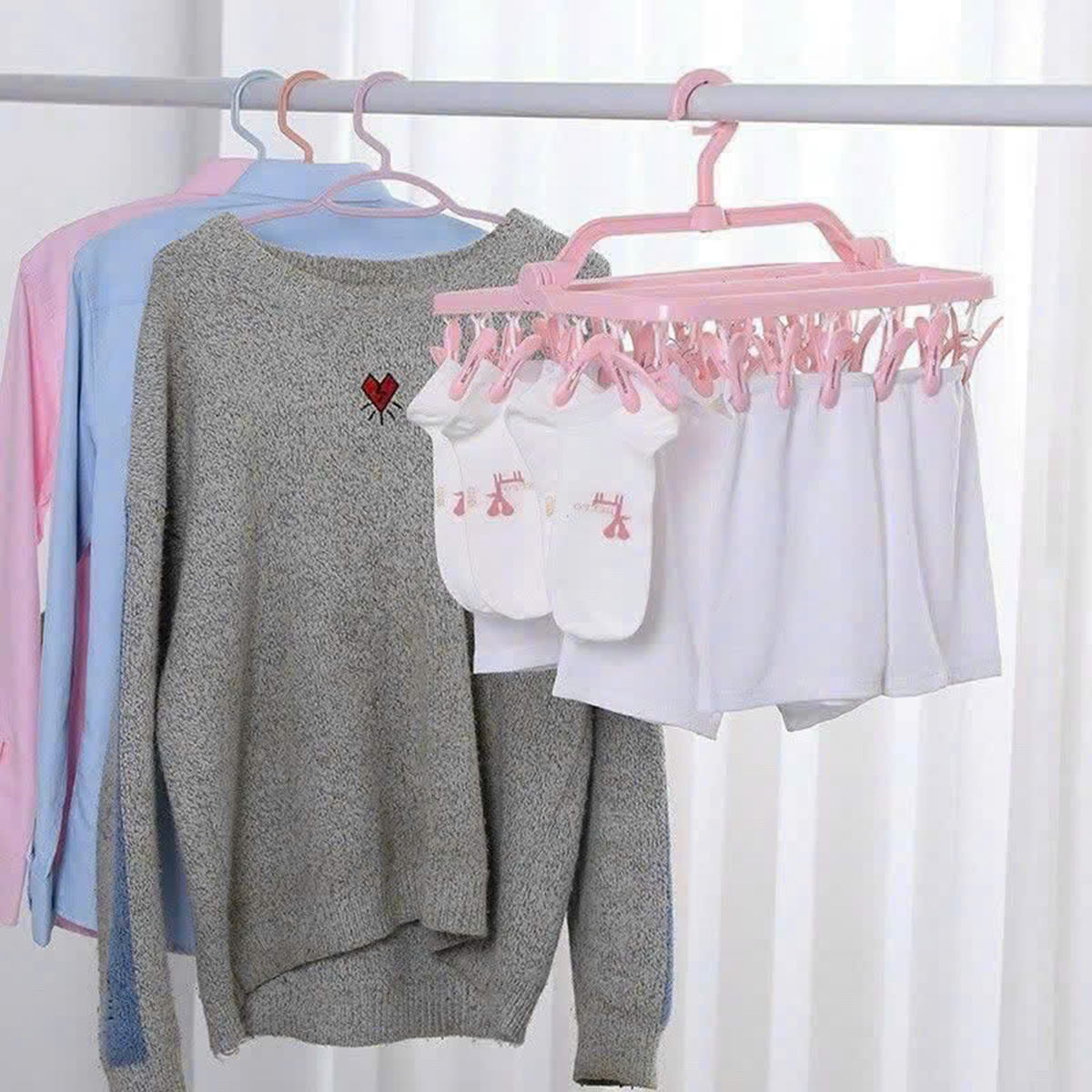 Dù nhựa gấp gọn KLT