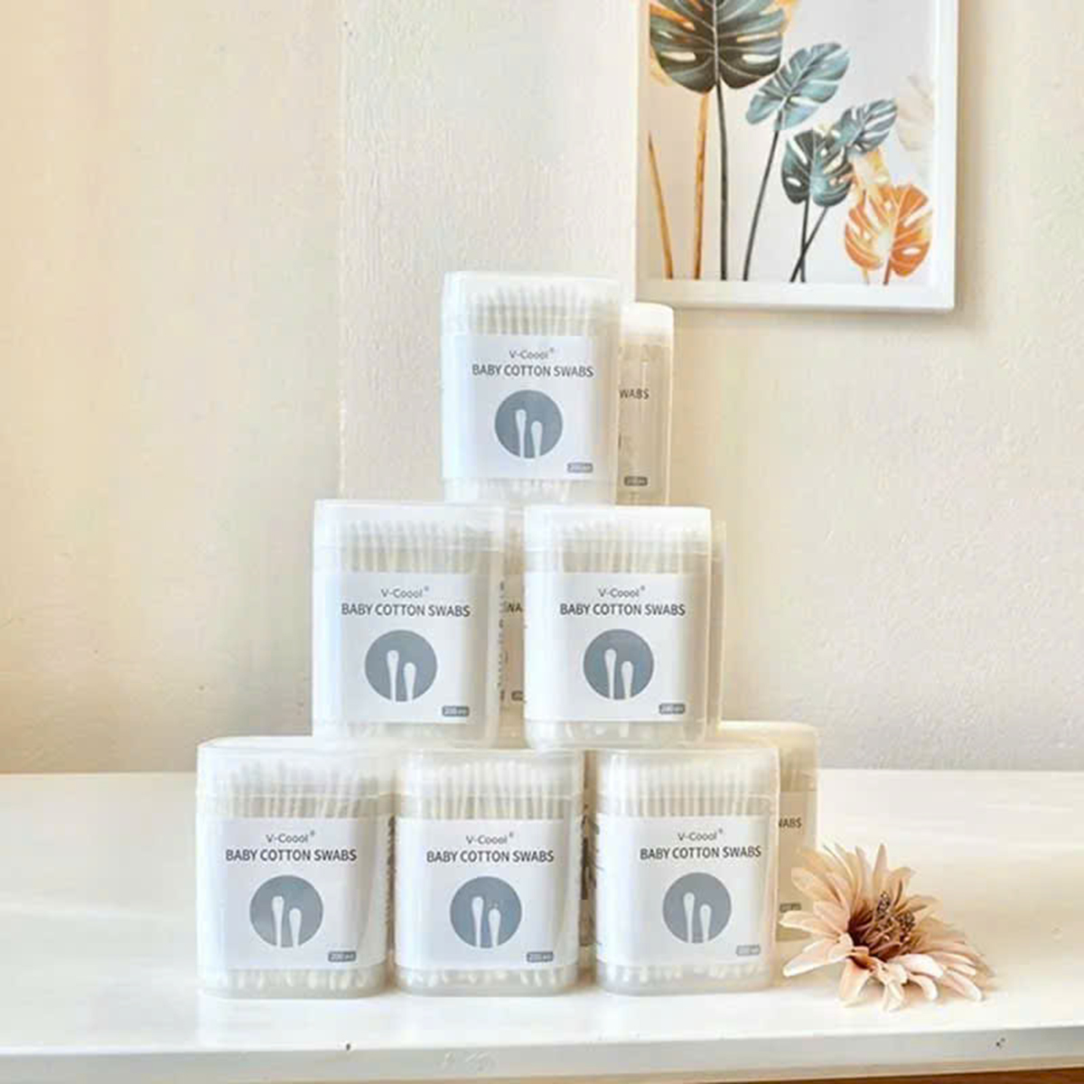 Tăm bông trẻ em Vcool 200pcs