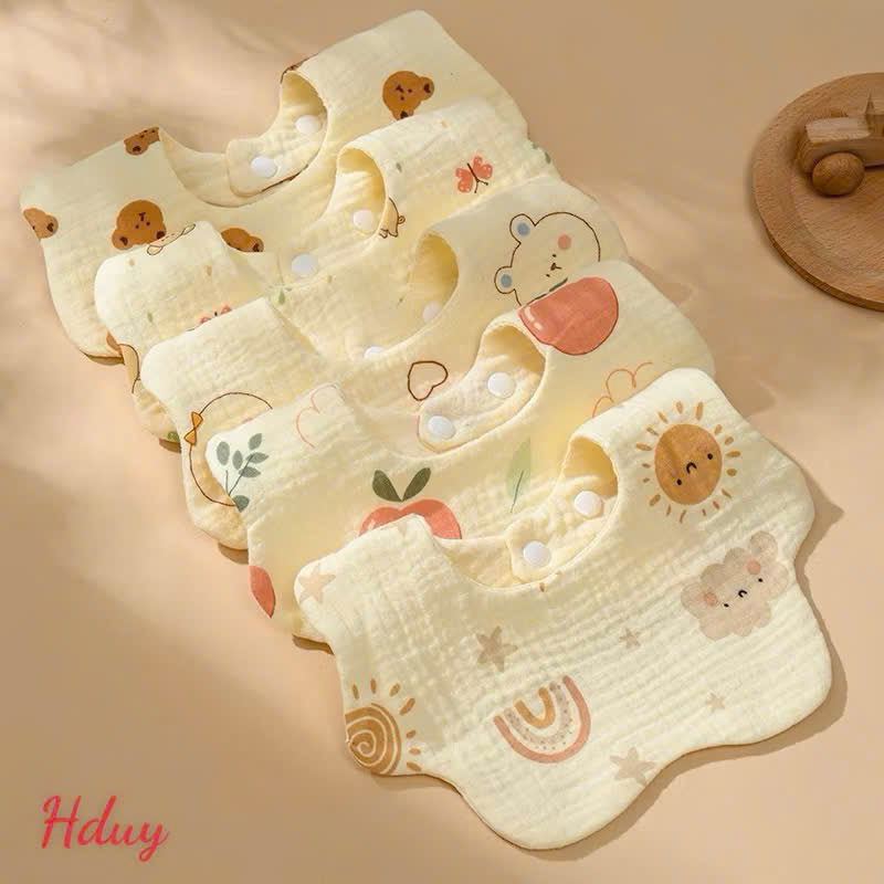 Yếm Muslin hoa cc3