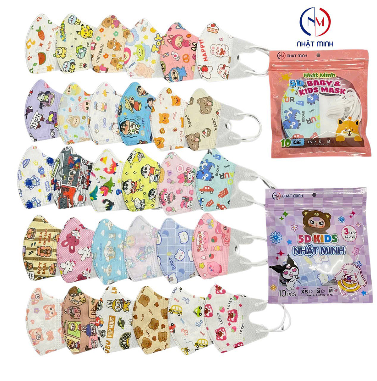 Khẩu trang giấy Nhật Minh (10pcs)