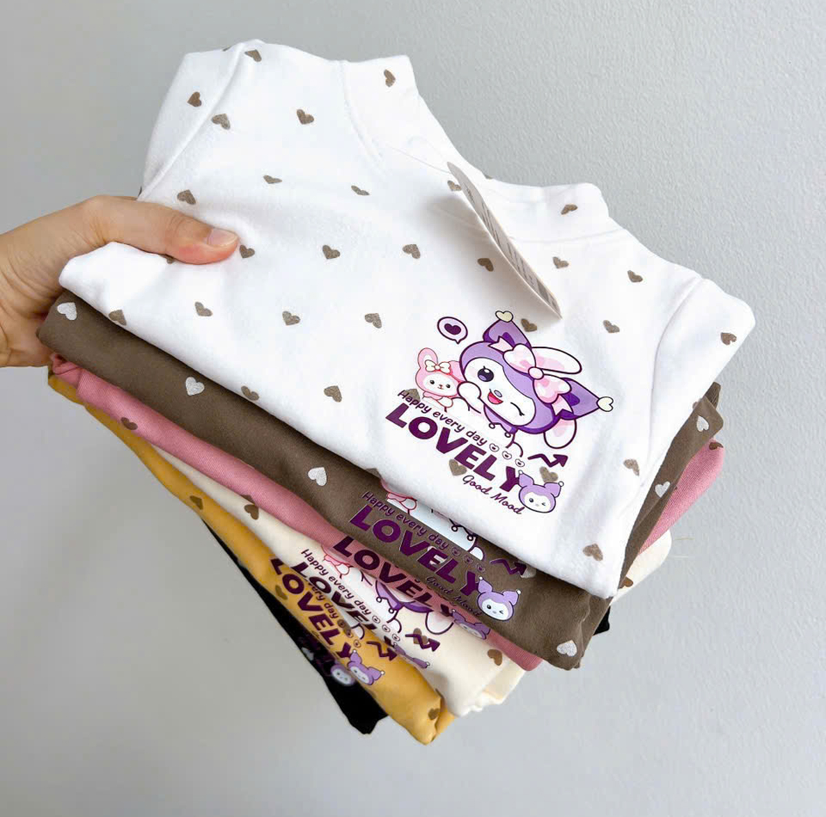 Áo giữ nhiệt Zip lông tim nhí