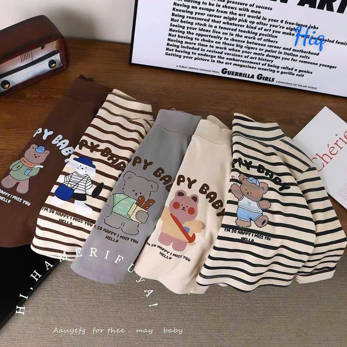 Áo giữ nhiệt Zip lông kẻ nhí 2