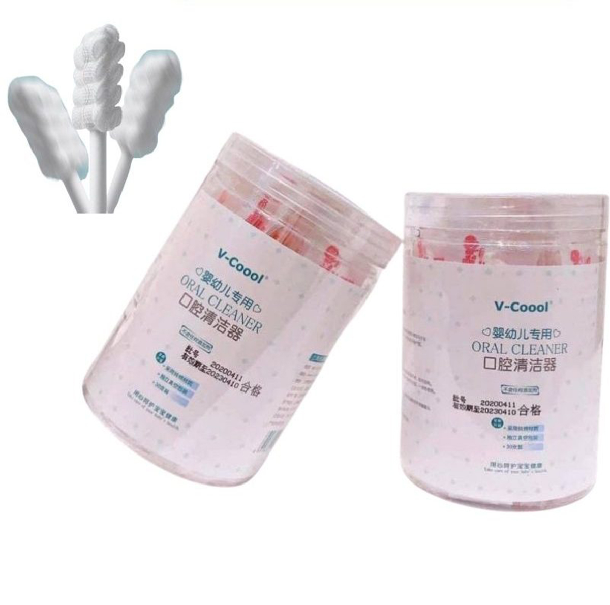 Rơ lưỡi que tiệt trùng Vcool (30pcs)