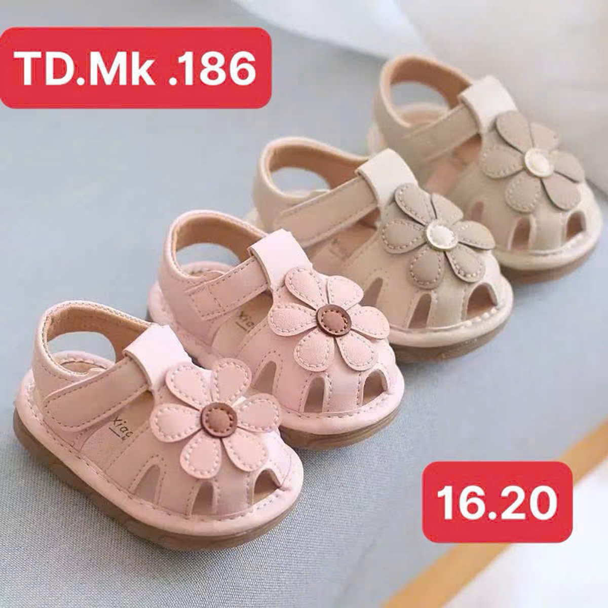 Dép tập đi chip chip (hoa T)