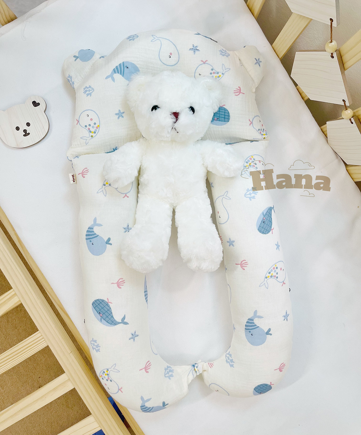 Gối U xô muslin cao cấp