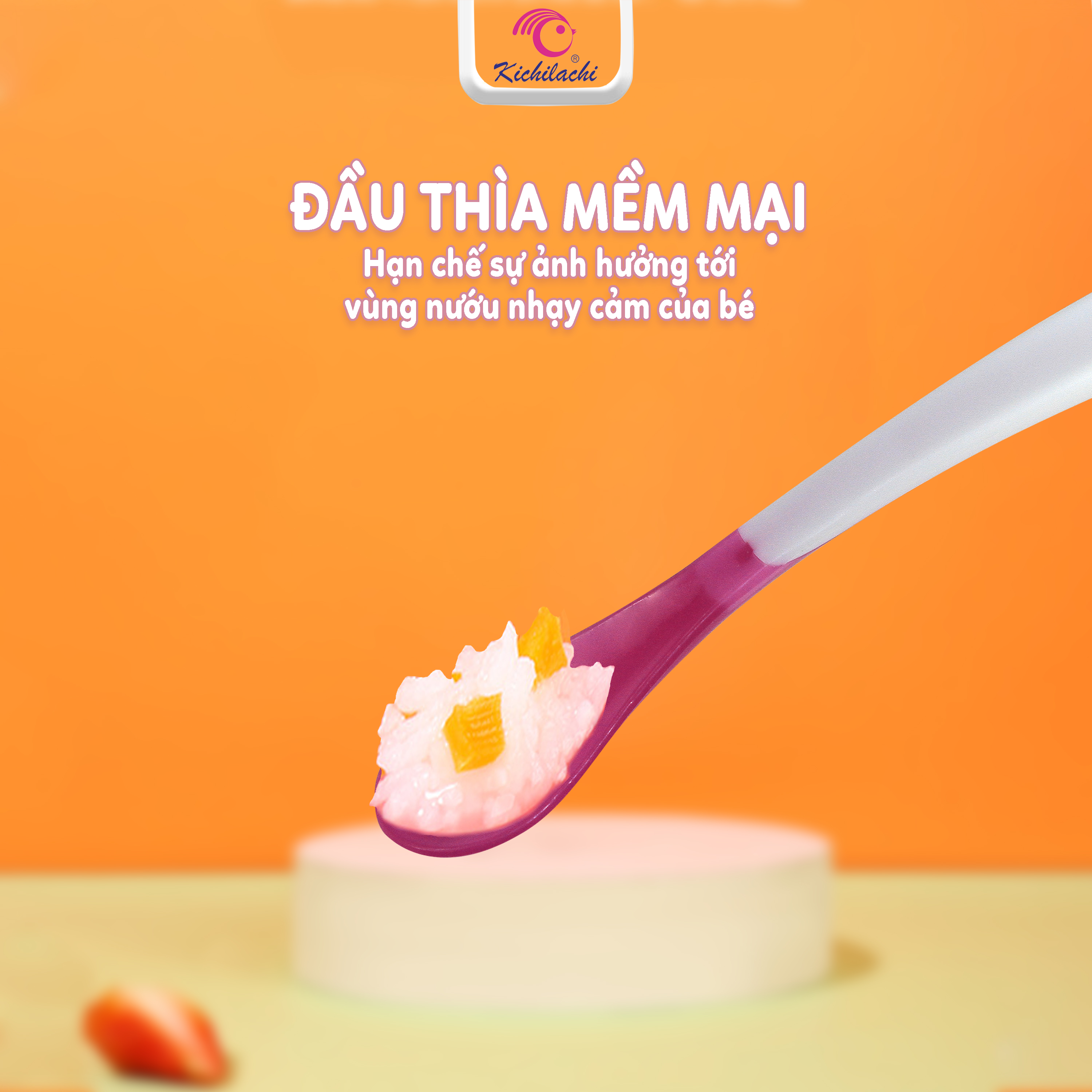 Thìa báo nóng Kichi