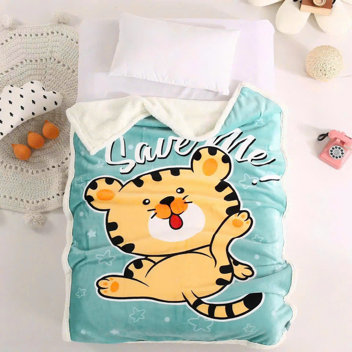 Chăn lông tuyết đẹp lót lông