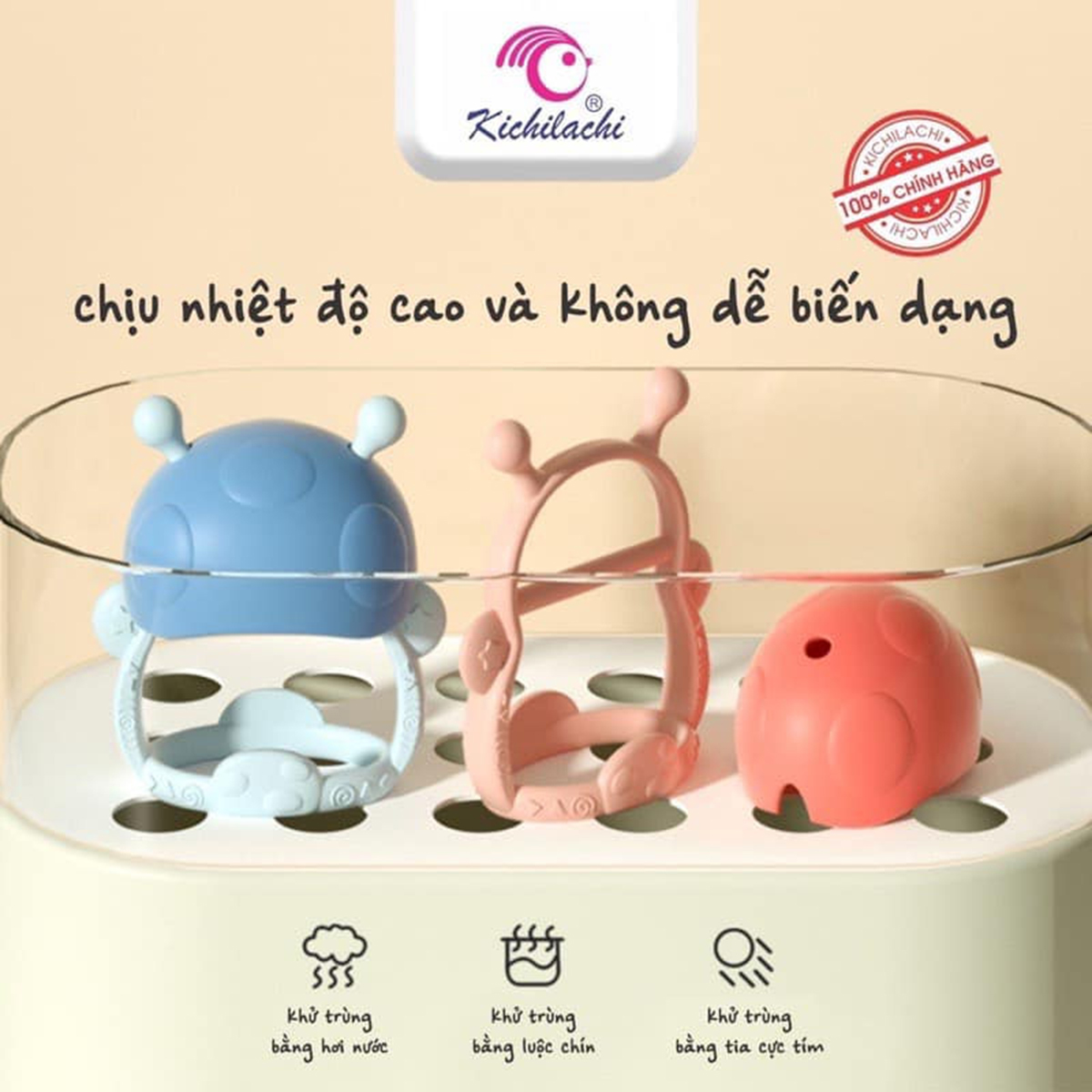 Gặm nướu nấm Kichi cao cấp