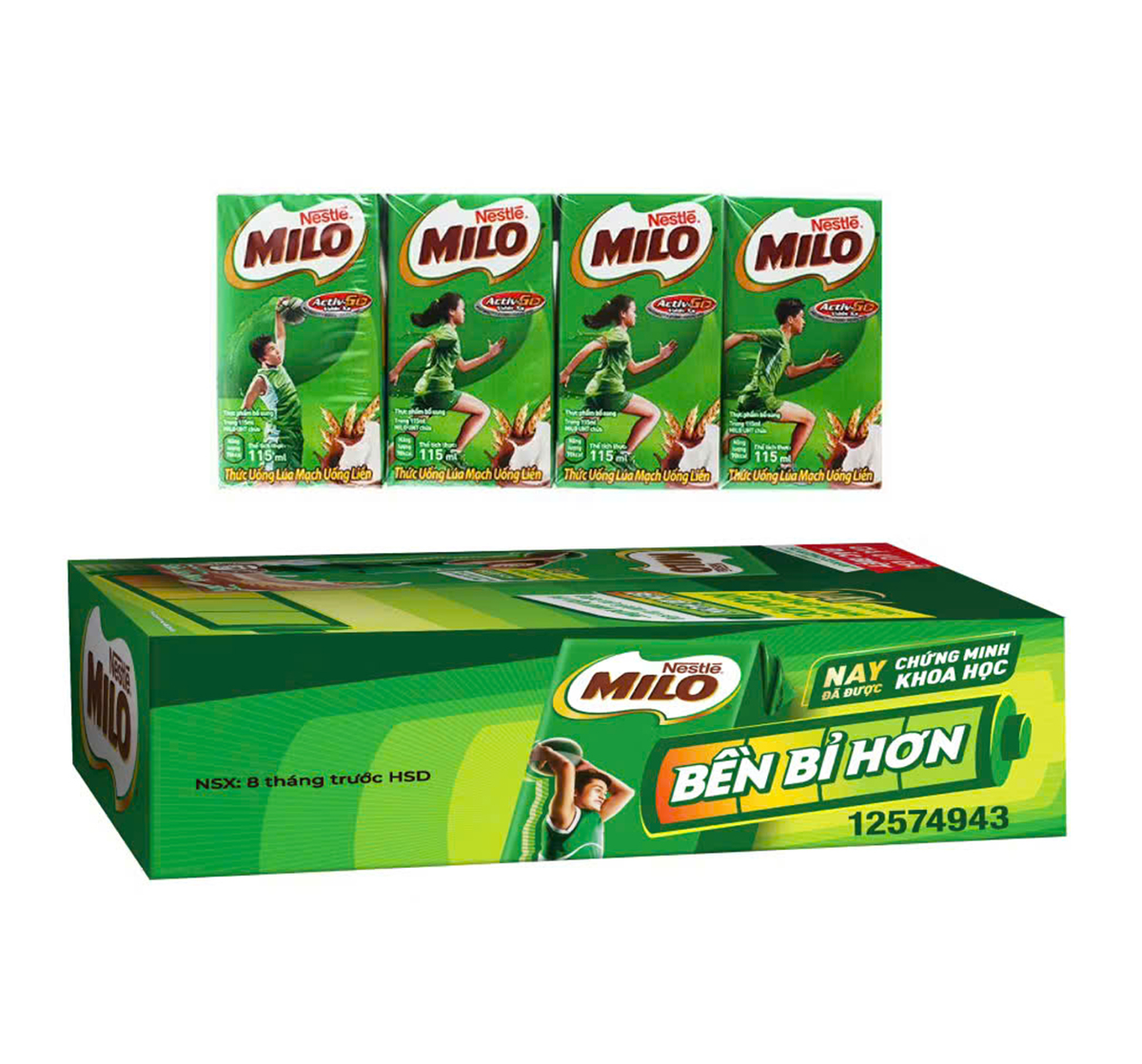 Sữa pha sẵn Milo CD 115ml