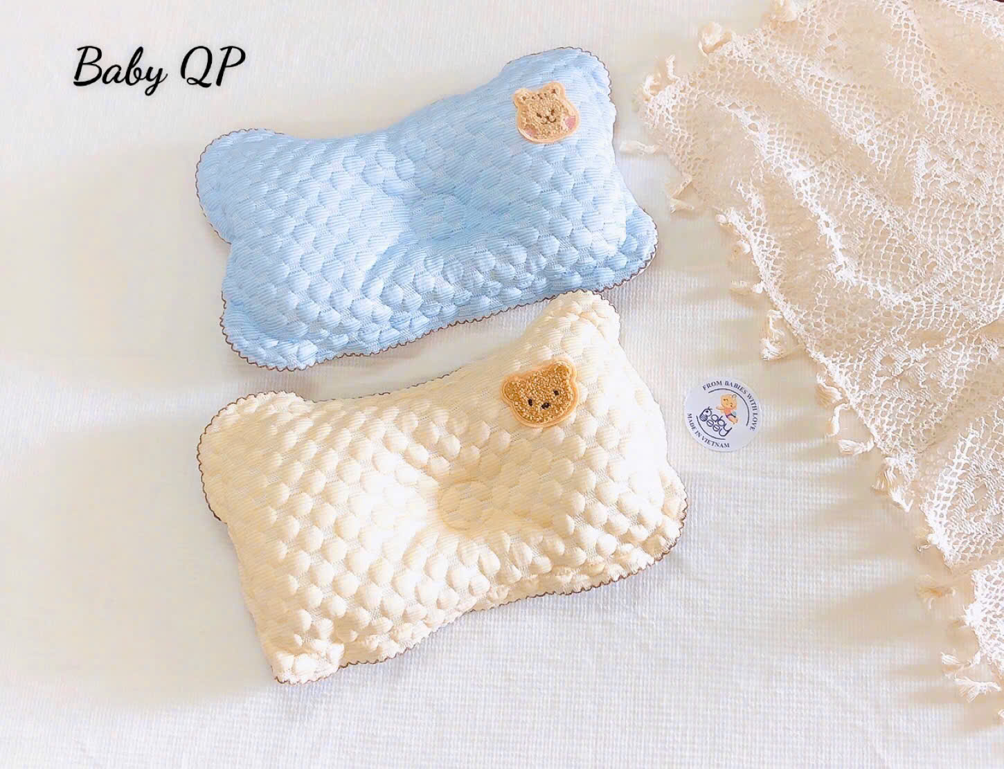 Gối băng lạnh sơ sinh chống bẹp đầu