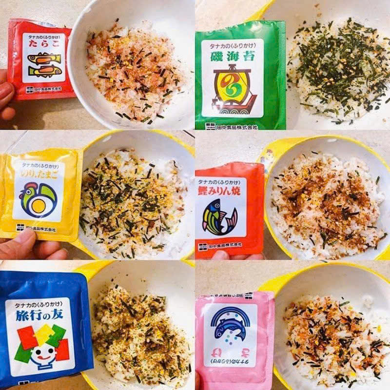 Rắc cơm mix vị TANAKA
