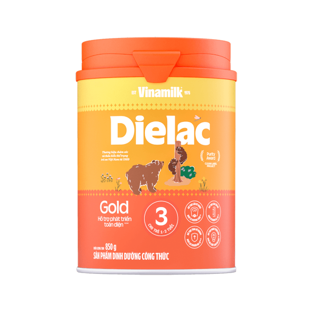 Sữa bột Dielac các số