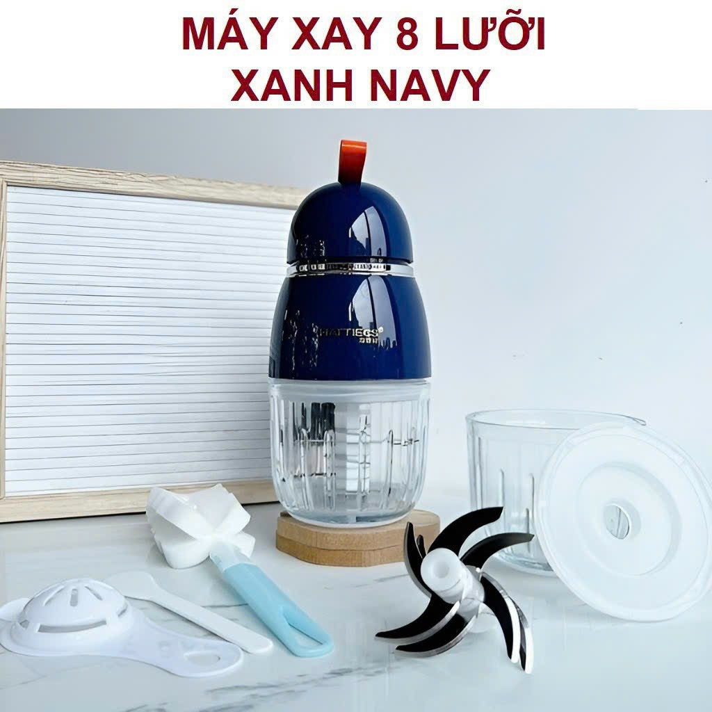 Máy xay đa năng Hattiecs 8 lưỡi