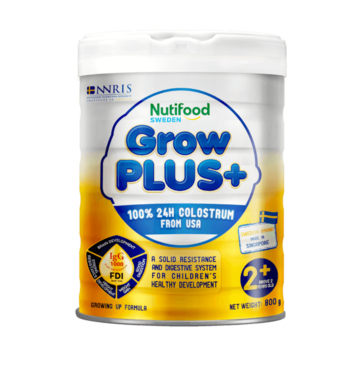 Sữa bột Grow plus vàng các số