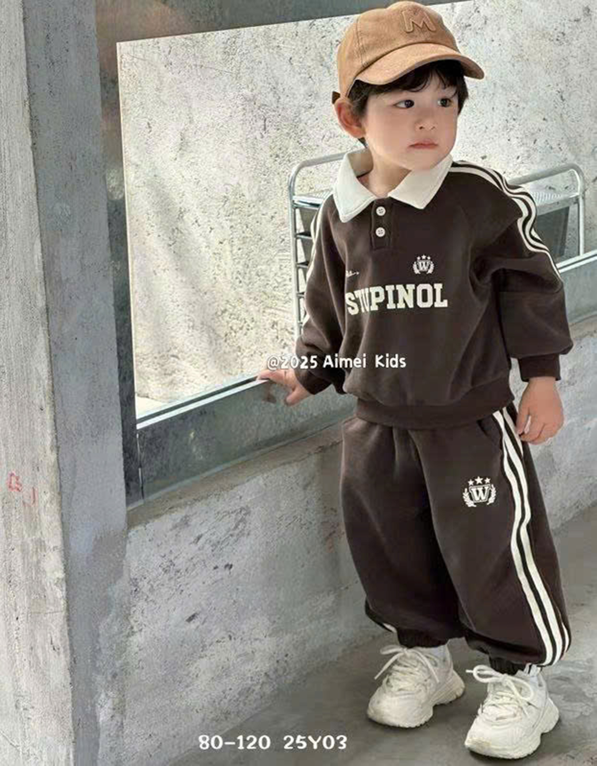 Bộ dài nỉ 2 da bé trai