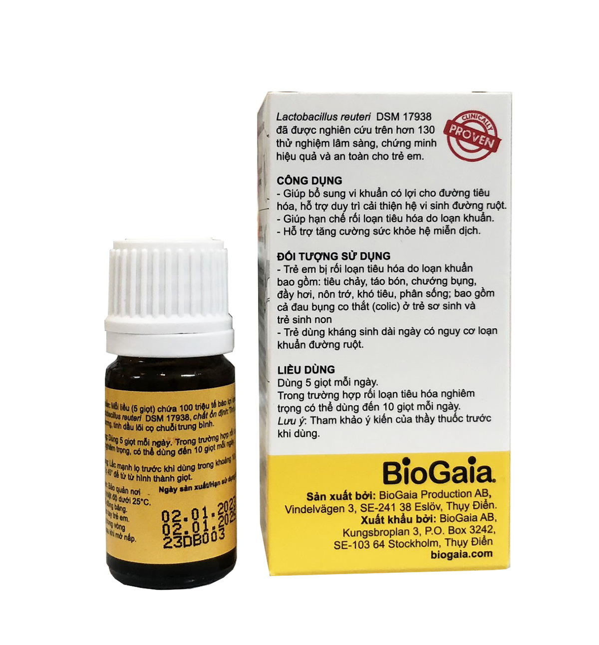 Men Biogaia 5ml (tem NK)