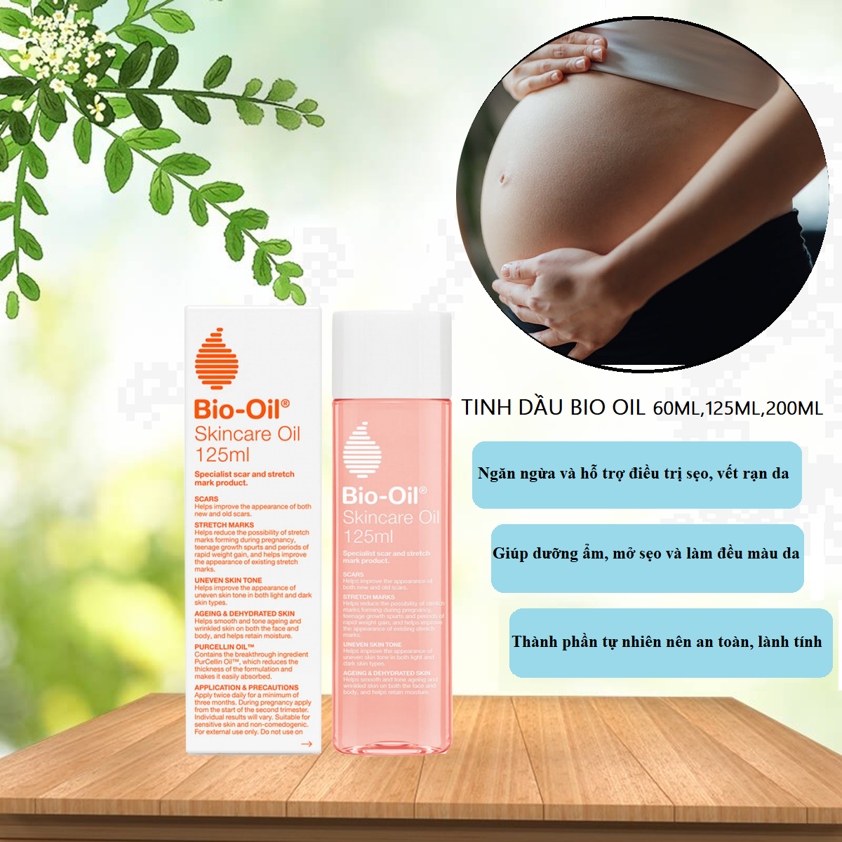 Dầu ngừa rạn da Bio oil (Úc)