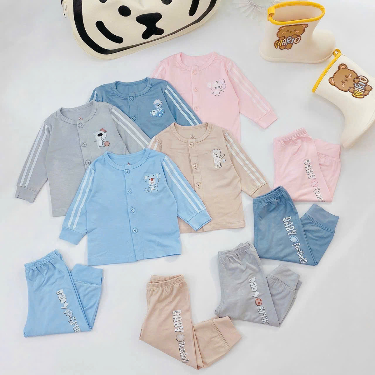 Bộ dài sơ sinh Noubaby 3 (SALE)