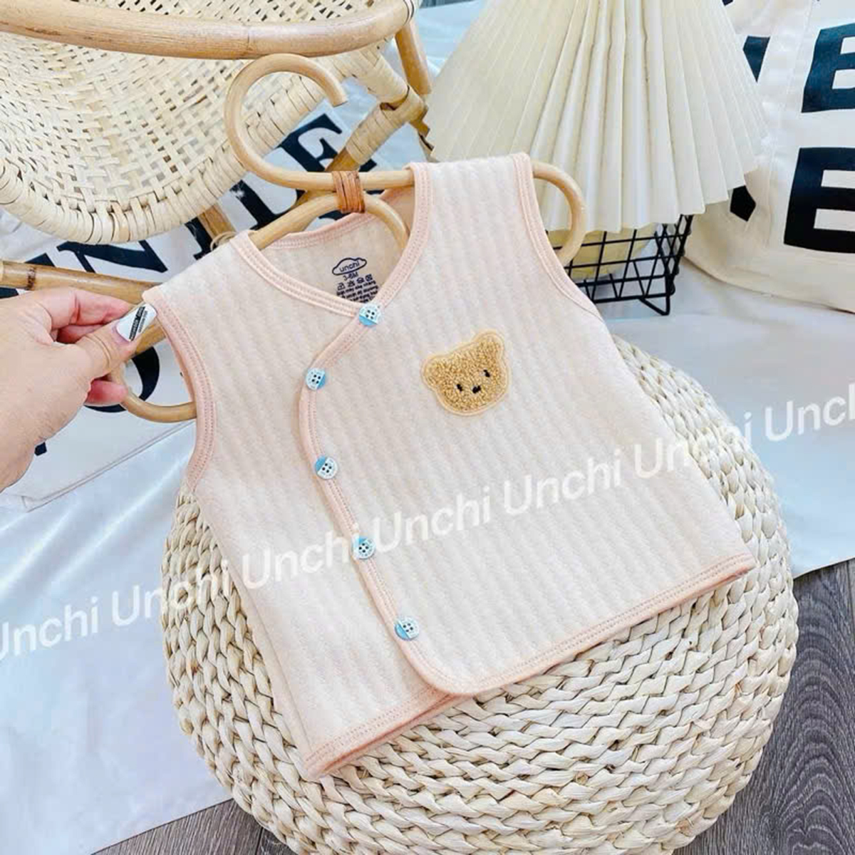 Áo ghi lê nỉ Unchi