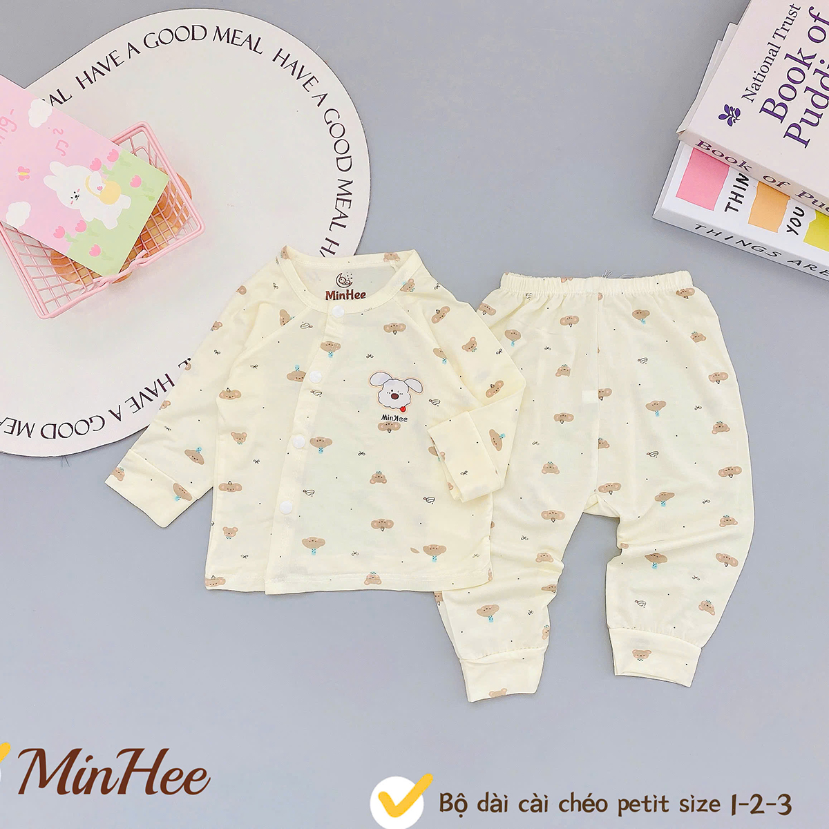 Bộ dài sơ sinh Minhee