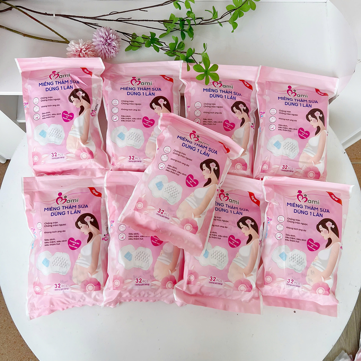 Miếng lót thấm sữa Mamicare 32pcs