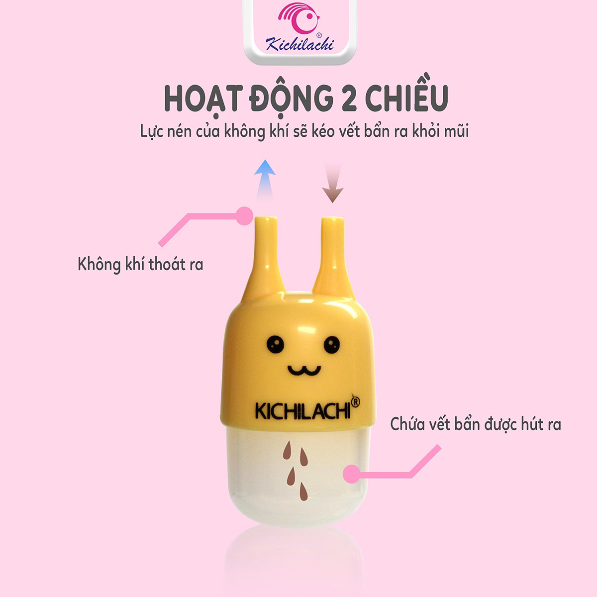 Hút mũi mặt mèo Kichi