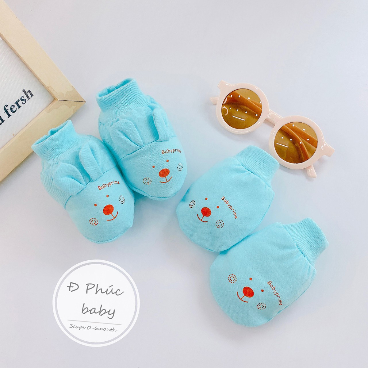Set bao tay bao chân cao cấp mẫu 3