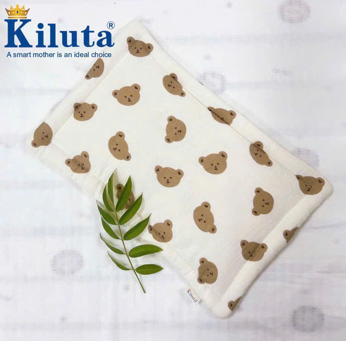 Gối sơ sinh 1cm (xô hạt muslin)