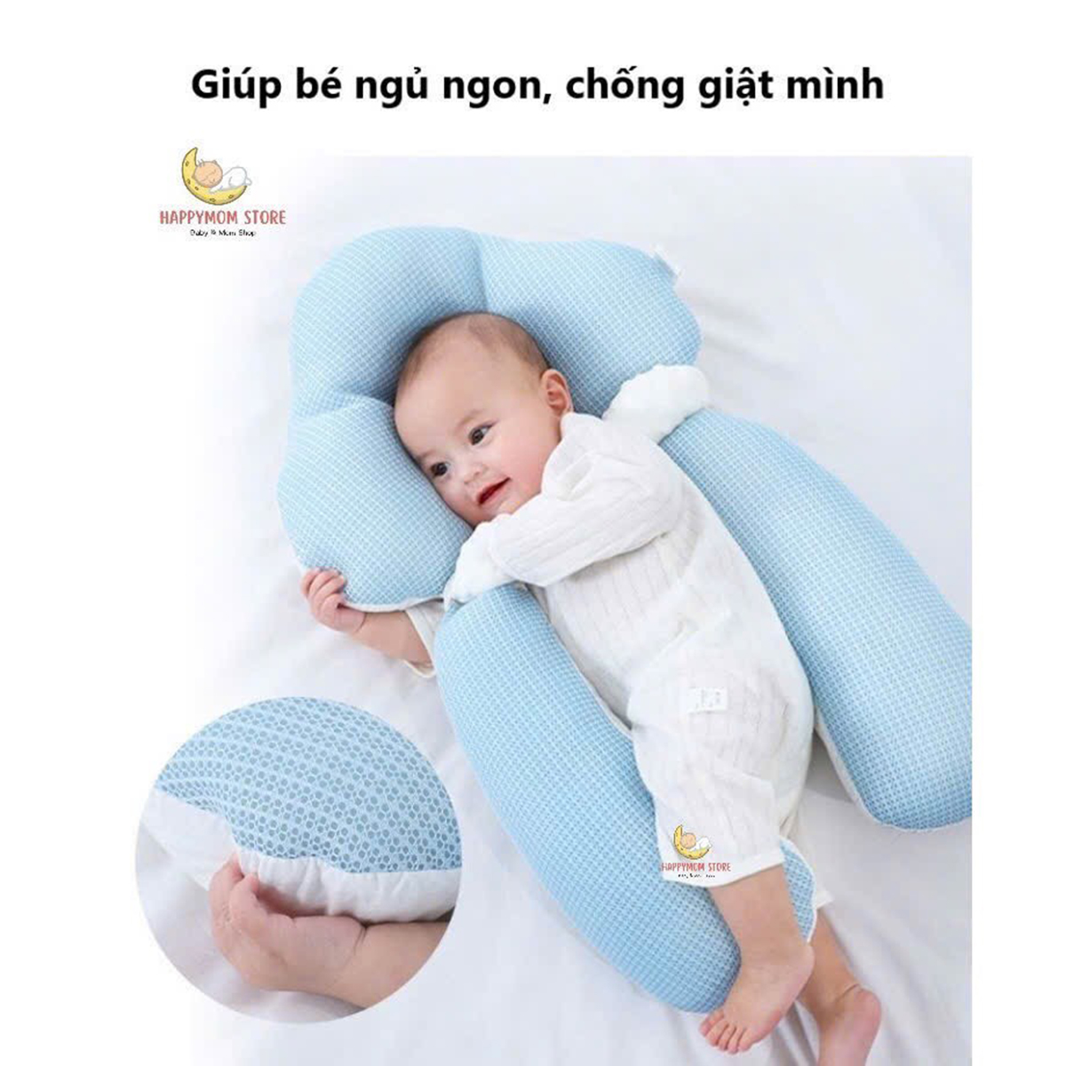 Gối U thông hơi cao cấp Kiluta