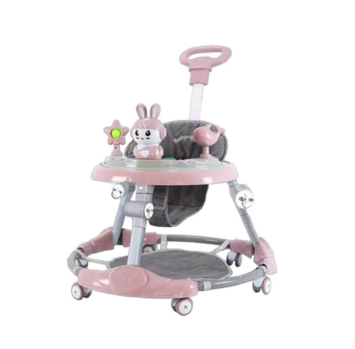 Xe tập đi thỏ (có tay đẩy)