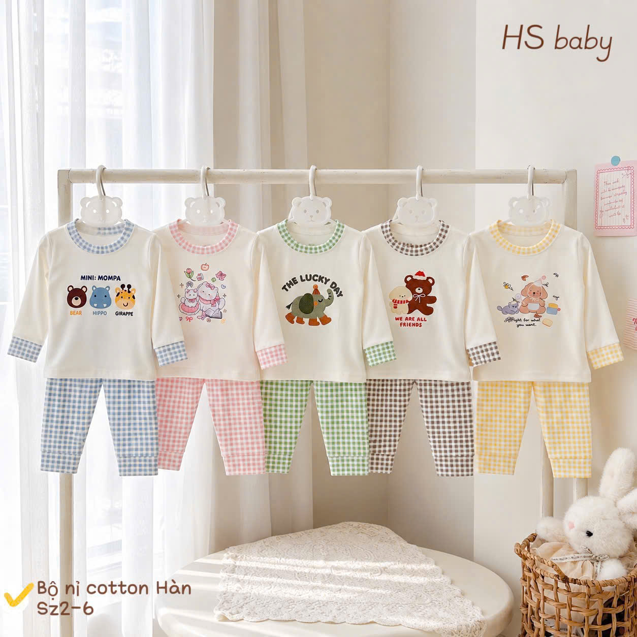 Bộ dài cotton 2
