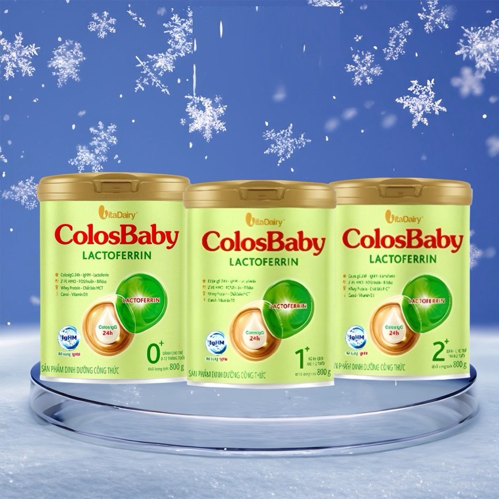 Sữa bột Colos Baby Lactofferin các số