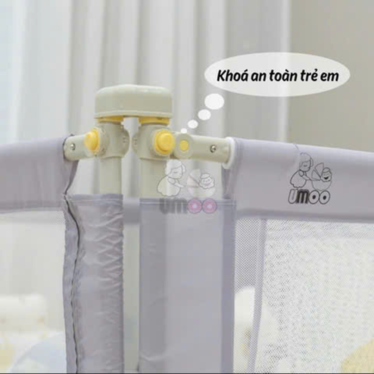 Thanh chắn giường Umoo các size