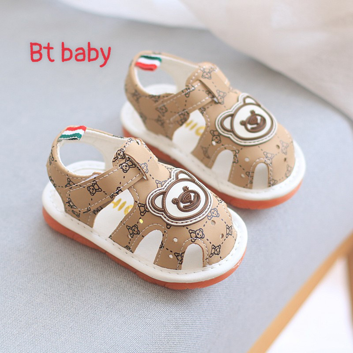 Dép tập đi chip chip (gấu)