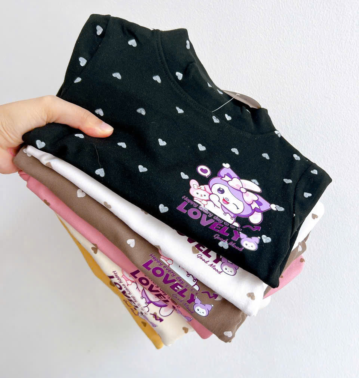 Áo giữ nhiệt Zip lông tim nhí