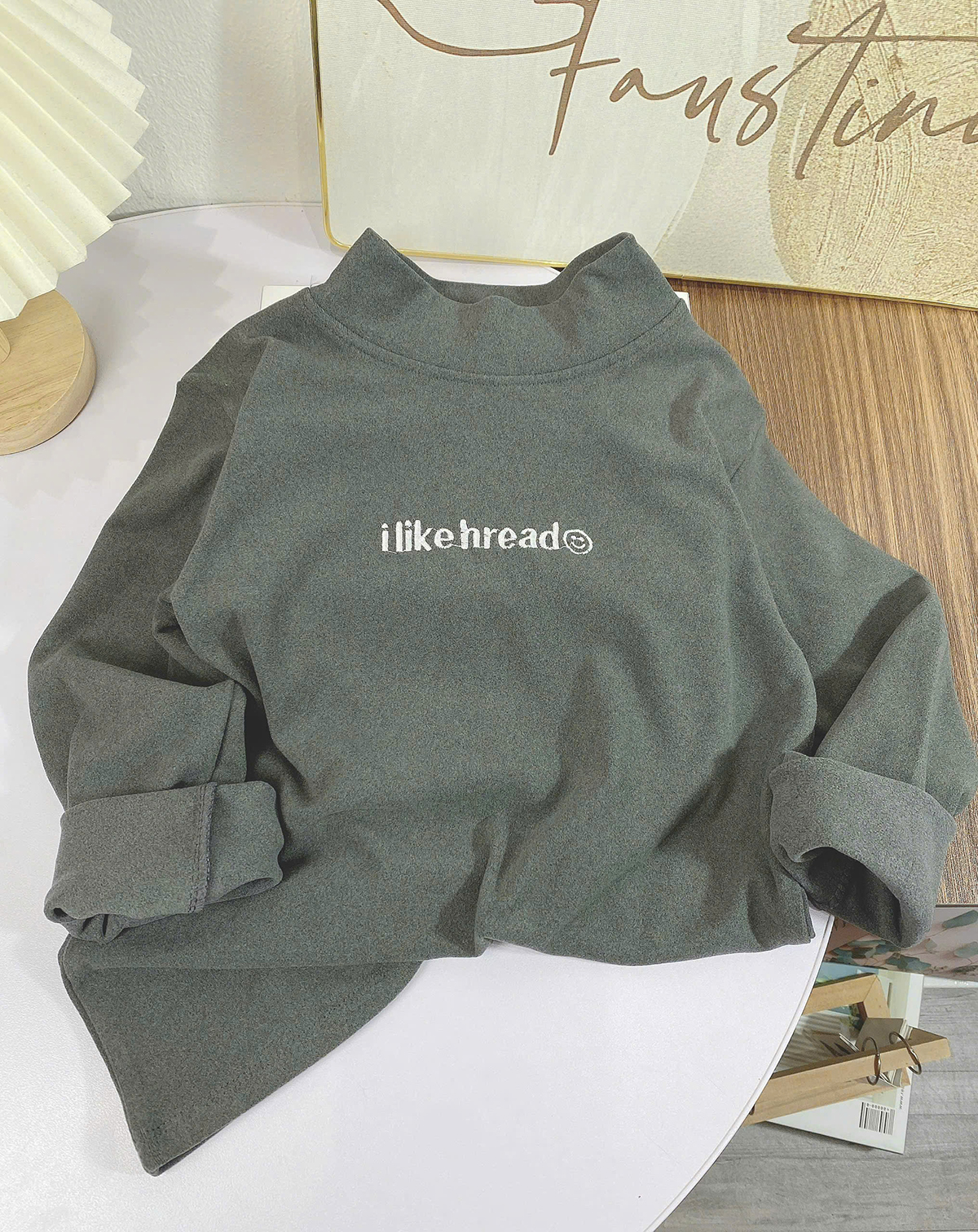 Áo giữ nhiệt Zip lông cún nhỡ