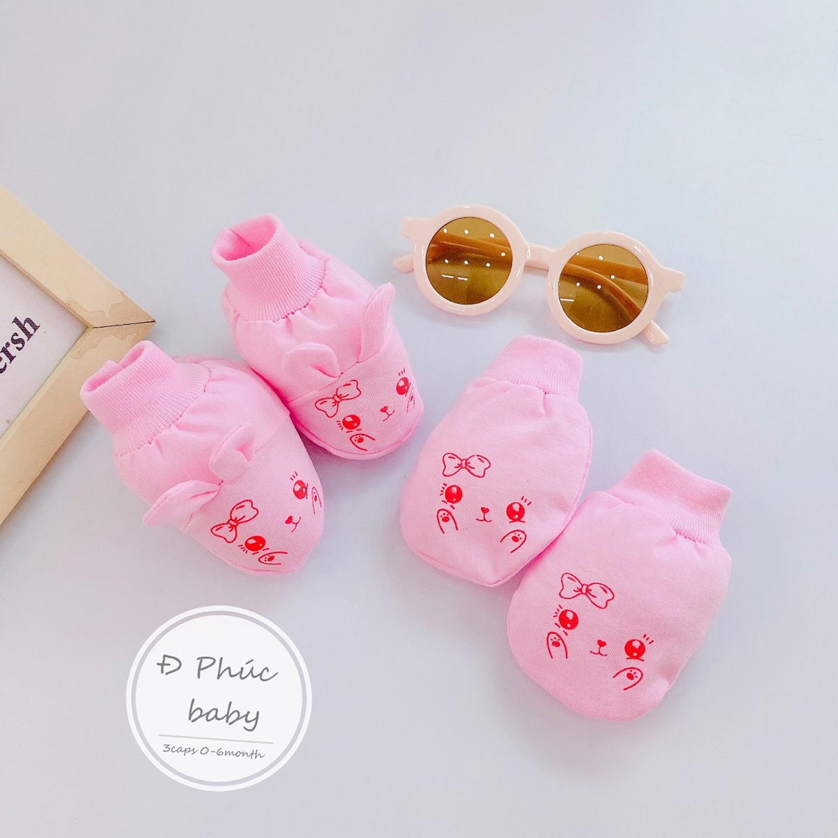 Set bao tay bao chân cao cấp mẫu 3