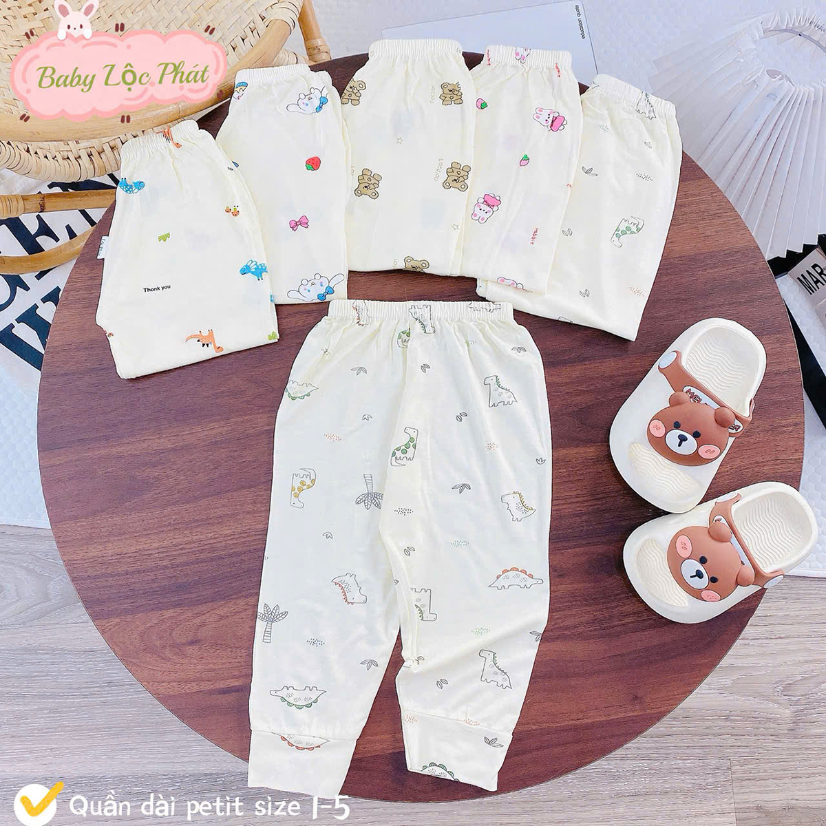 Quần dài sơ sinh đẹp 2