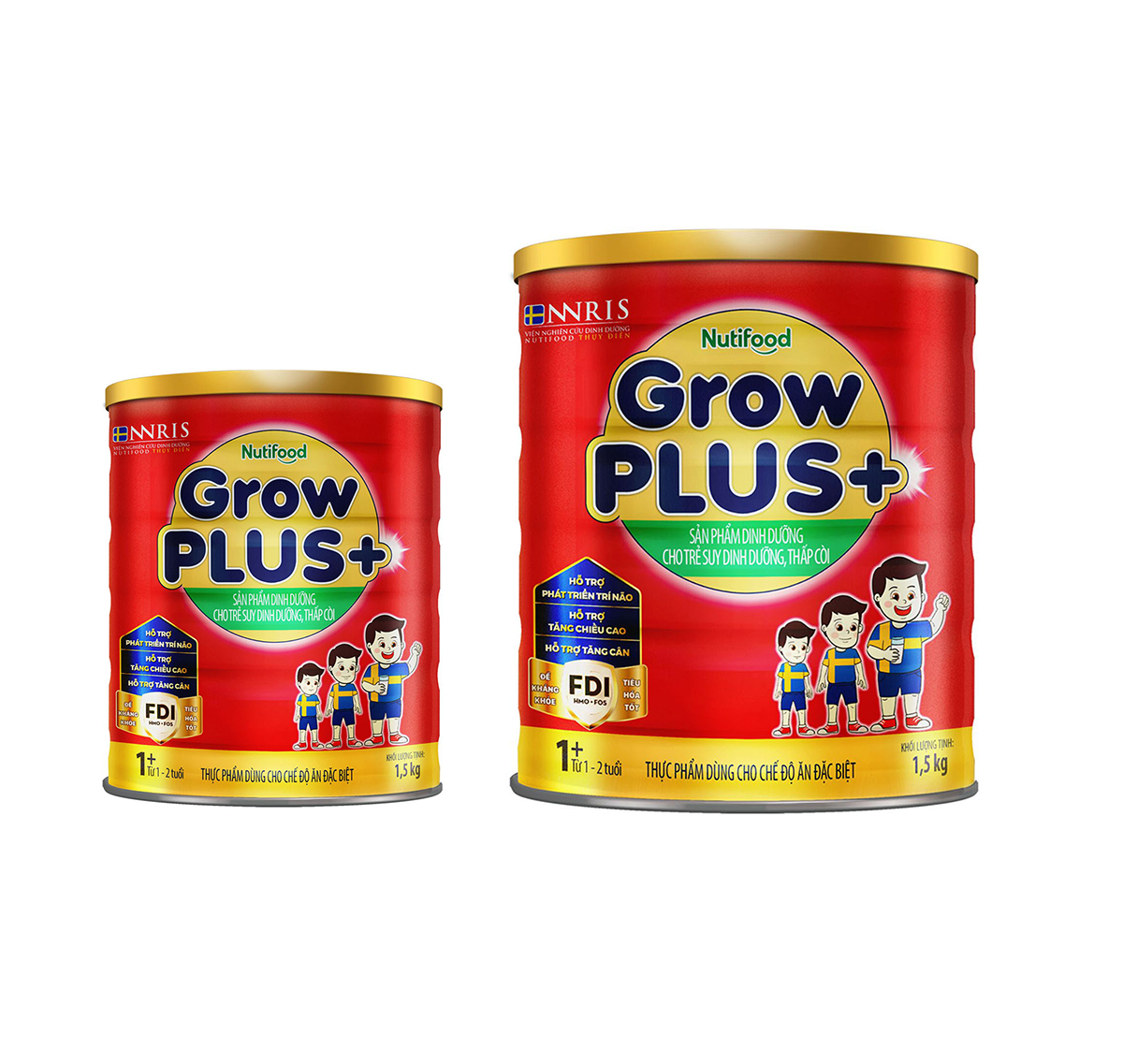 Sữa bột Grow plus đỏ các số