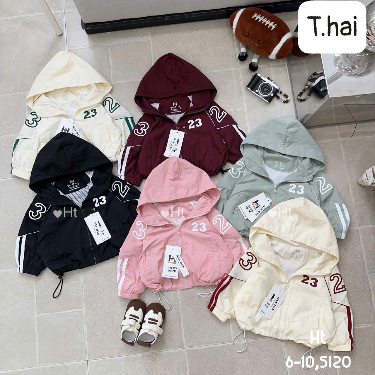 Áo khoác gió thể thao cao cấp