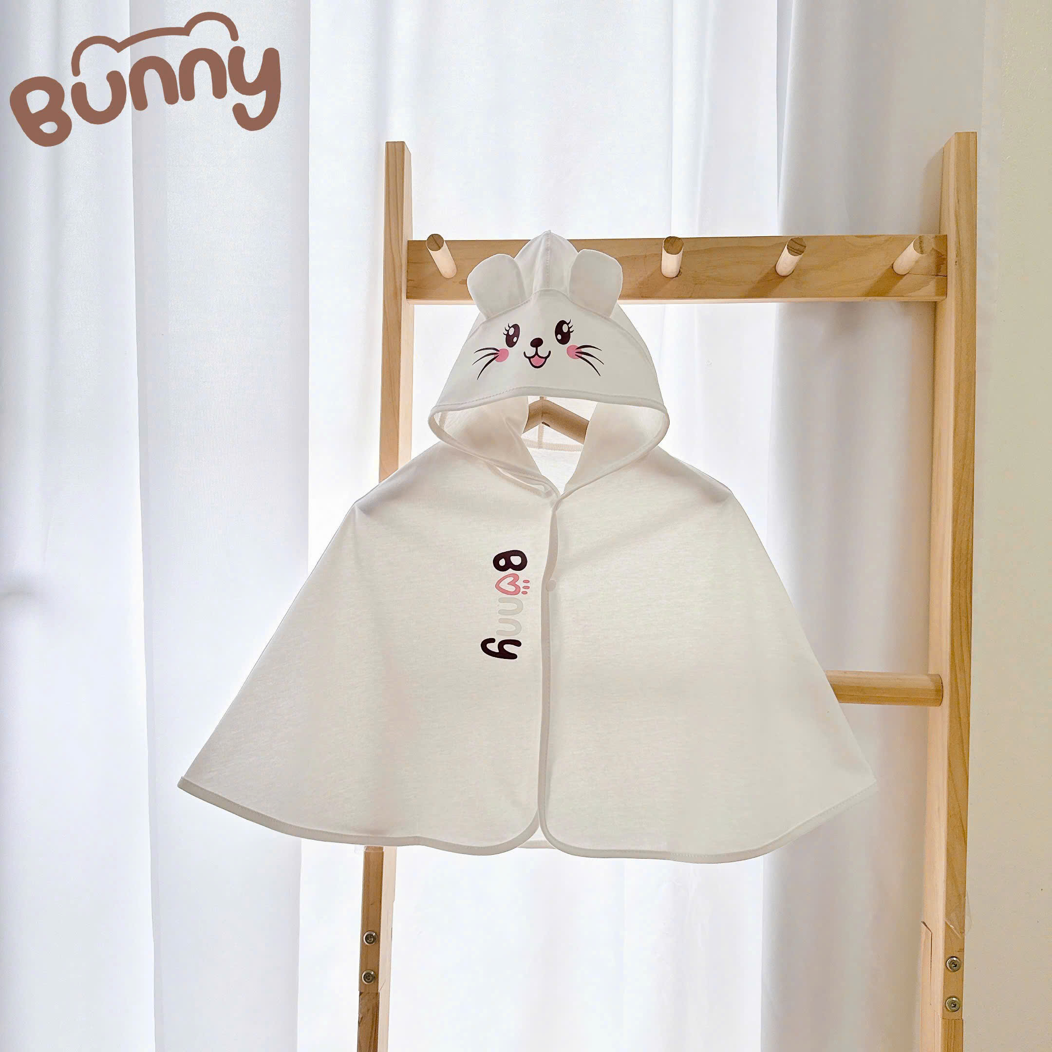 Áo choàng nắng coton cc Bunny
