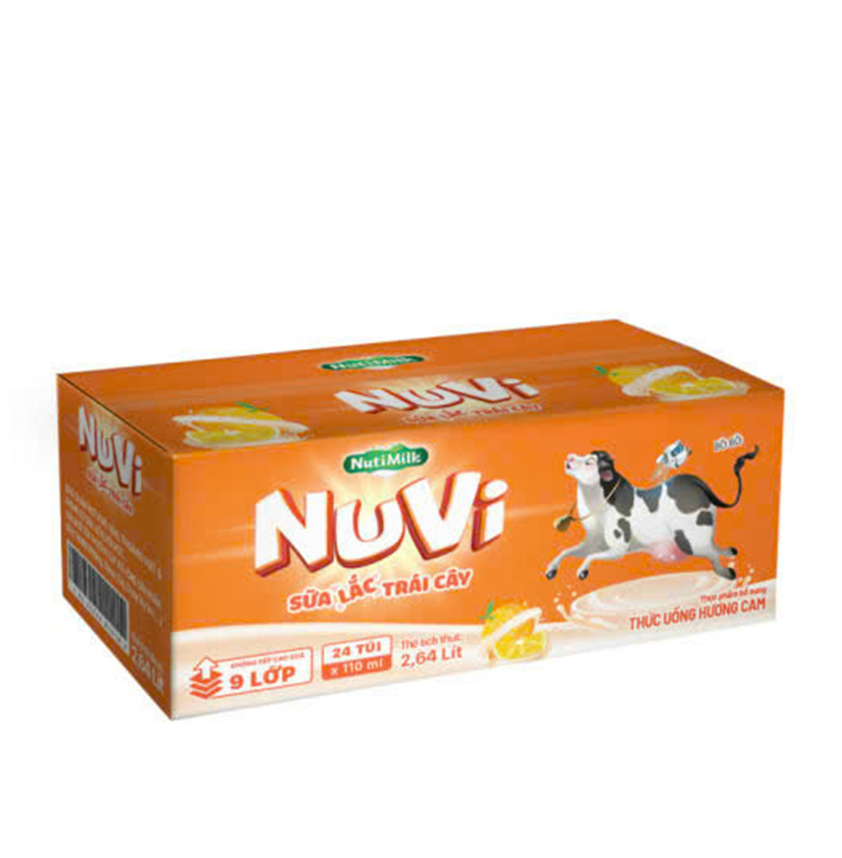 Sữa trái cây Nuvi 180ml các vị
