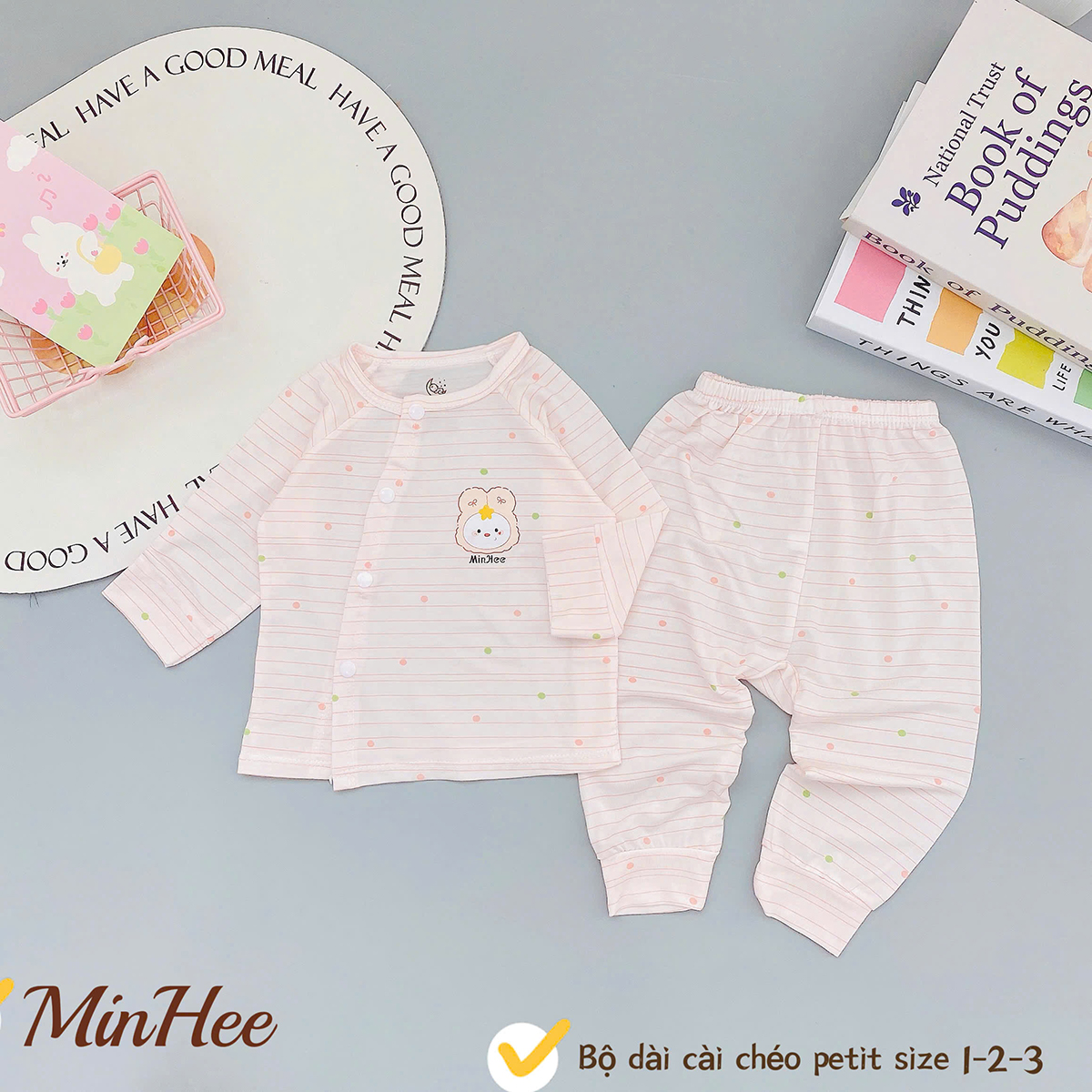 Bộ dài sơ sinh Minhee