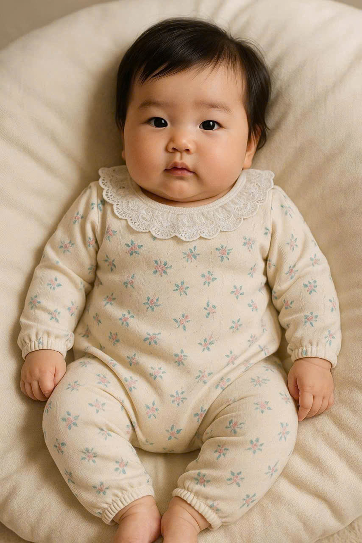 Body thông hơi bé gái